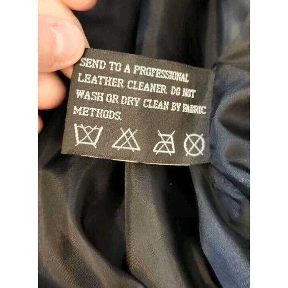 Vintage Pelle Studio Women's Black Leather‎ Suede Print Long Jacket Size 2X - Picture 5 of 9